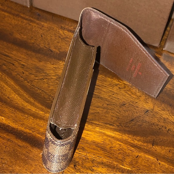 LOUIS VUITTON LV Damier Ebene Cigarette Accessory Case CT0093 France - Picture 7 of 14